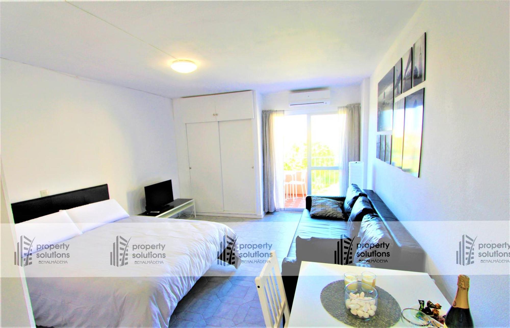 426 Estudio En Minerva Apartamentos - Vista Al Jardin - Piscina Y Playa Benalmádena Exteriör bild